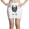 Black Bear Metal Mini Skirts