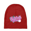 softball diva neon Baby Beanies