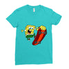 skaters_1 Ladies Fitted T-Shirt