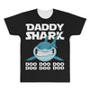 Daddy Shark Doo Doo Doo All Over Men's T-shirt