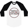 team damon salvatore 3/4 Sleeve Shirt