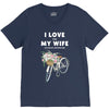 i love when my wife lets me buy another bike V-Neck Tee