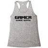gamer since birth Racerback Tank