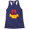 summer time flip flops Racerback Tank