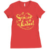 science rules! Ladies Fitted T-Shirt