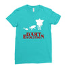 dart evolution stranger dustin tv show Ladies Fitted T-Shirt