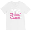 playing for breast cancer V-Neck Tee