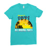 made in 1971 all original parts Ladies Fitted T-Shirt