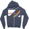 rainbow connection Zipper Hoodie