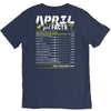 April Girl Facts Aries V-Neck Tee