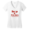 soup r' crackers Women's V-Neck T-Shirt