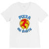 pizza on earth V-Neck Tee