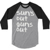 suns out guns out 3/4 Sleeve Shirt