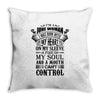 I Am A June Woman Throw Pillow