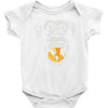 angry monkey jaune sure Baby Bodysuit