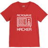 microwave hacker V-Neck Tee