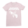 bad ass Ladies Fitted T-Shirt