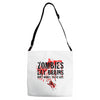 zombies (2) Adjustable Strap Totes