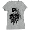 fear face Ladies Fitted T-Shirt
