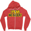 i fear no beer Zipper Hoodie