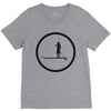 woman single V-Neck Tee