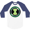 omnitrix symbole ben10 3/4 Sleeve Shirt