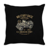 american army jeep Throw Pillow