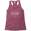 judge more everybody knows you are perfect Racerback Tank