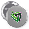 puzzled putter Pin-back button