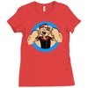 popeye le marin Ladies Fitted T-Shirt