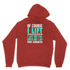 cat cats lift lifting fitness Unisex Hoodie