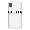 la jefa black iPhoneX Case