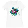 skull pops Ladies Fitted T-Shirt