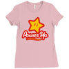 power up Ladies Fitted T-Shirt