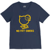 no fat chicks V-Neck Tee