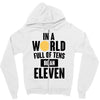 be a eleven Zipper Hoodie