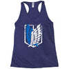 wings of freedom Racerback Tank
