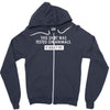 this shirt was tested on animals Zipper Hoodie