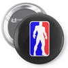 Iron Man NBA Style Pin-back button