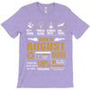 Born August  Multitasking Problem Solving Tees T-Shirt