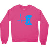 game heart beat Crewneck Sweatshirt