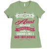 They Call Me Aunt Partner in Crime Ladies Fitted T-Shirt