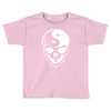 yin yang skull (2) Toddler T-shirt