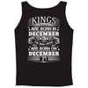 Real Kings Are Born On December 27 Tank Top