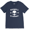 roswell 1947 we remember alien V-Neck Tee