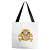 minion skull Tote Bags