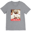 sloth astronaut swag V-Neck Tee