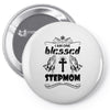 I Am One Blessed Stepmom Pin-back button