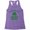 this is my lucky shirt Racerback Tank