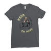 bawl so hard] Ladies Fitted T-Shirt